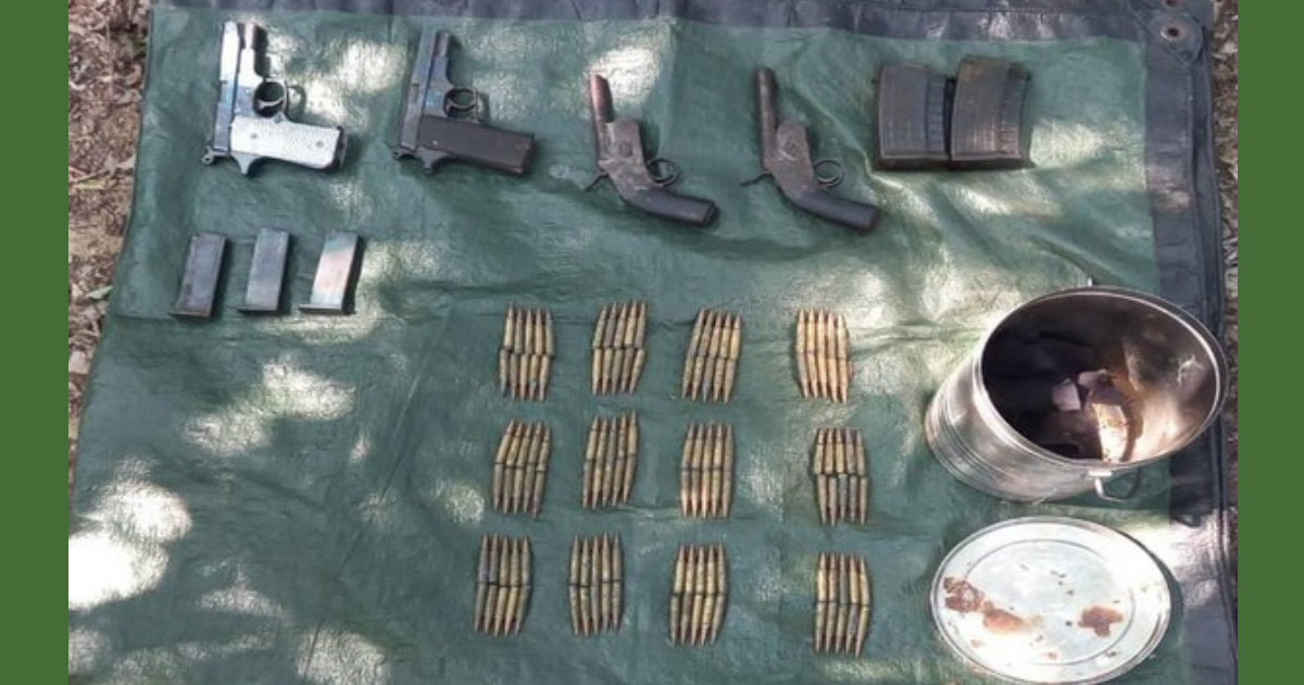 Bihar police seizes arms from Aurangabad